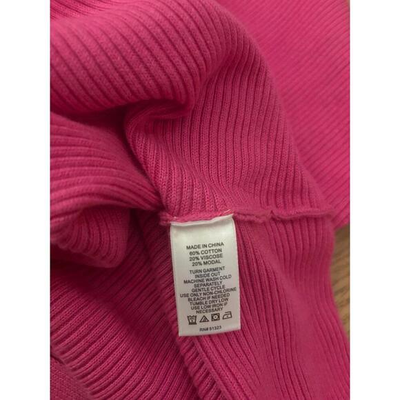CeCe Pink Boat Neck Sweater Size XS - Picture 7 of 7